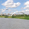 Passage langs de Diem en brug over Amsterdam-Rijnkanaal